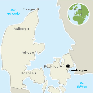Copenhague - Dinamarca - Onde fica
