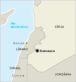 Damasco - Síria - Onde fica Damasco - Síria - Onde fica -