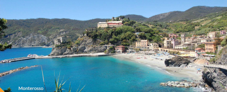 Monterosso - Cinque Terre - Itália - Um dos 5 vilarejos - CINQUE TERRE  Tesouro da Itália