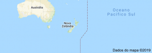 Nova Zelândia - Onde fica. Localização da Nova Zelândia no mapa.