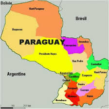Paraguai - Onde fica Paraguai - Onde fica - Mapa de localização.