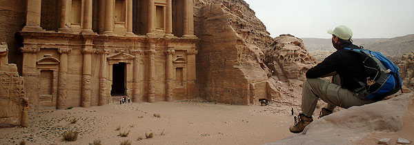 Petra - Jordânia - Monastério Petra - Jordânia - Monastério - Jordânia - Sítio arqueológico de Petra