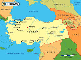 Turquia - Onde fica Turquia - Onde fica