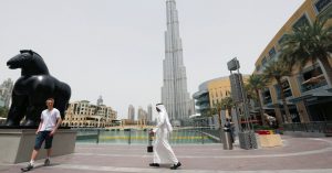 Cidade de Dubai - Emirados Árabes Cidade de Dubai - Emirados Árabes - Vista da cidade.