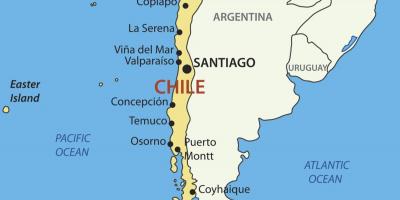 Valparaíso - Onde fica Valparaíso - Chile - Localização da cidade no mapa do Chile