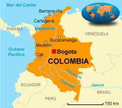 Colômbia - Onde fica Colômbia - Onde fica - A Colômbia é um país no extremo norte da América do Sul.