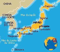 Japão - Onde fica Japão - Onde fica -
