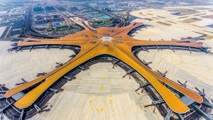 Aeroporto Internacional de Daxing - China Aeroporto Internacional de Daxing - China - Pequim inaugura novo aeroporto ultramoderno.