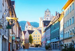 Centro histórico - Cidade medieval de Füssen