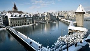 Lucerna - Suiça - Conheça o inverno Europeu