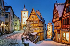 Rothenburg ob der Tauber - Alemanha Rothenburg ob der Tauber - Alemanha - Conheça o inverno Europeu