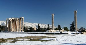 Templo de Zeus - Atenas - Grécia Templo de Zeus - Atenas - Grécia - Grécia - Berço da civilização ocidental.