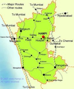 Hampi - Índia - Onde fica ? Hampi - Índia - Onde fica ?
