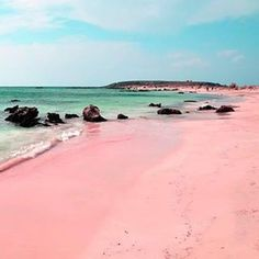 Elafonisi - Grécia Elafonisi - Grécia - Elafonisi - Praia com areia cor-de-rosa.