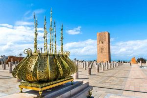 A Torre Hassan - Minarete construído no século XII - Rabat - Marrocos