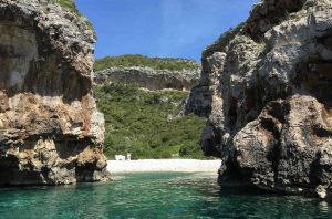 Vis - Praia de Stiniva - Vista Vis - Praia de Stiniva - Vista